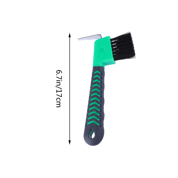 Hoof picking brush